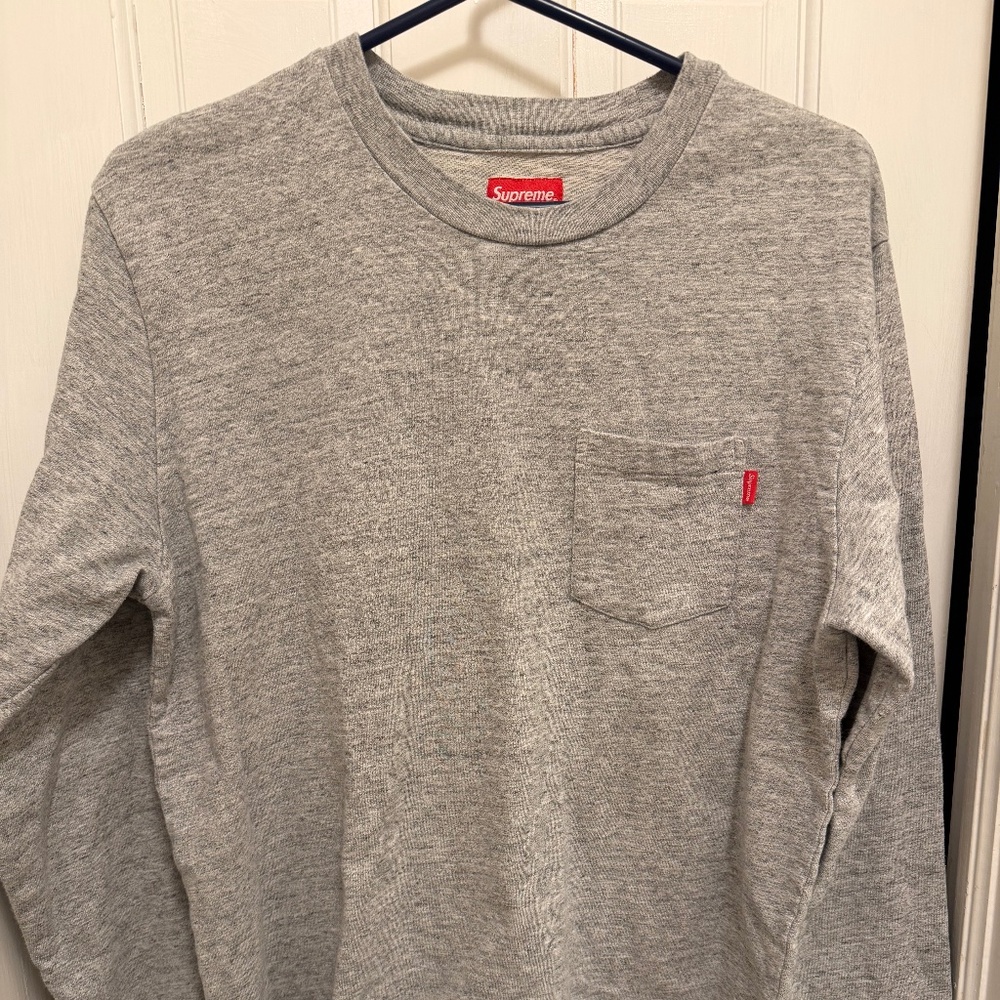 Supreme long sleeve pocket shirt